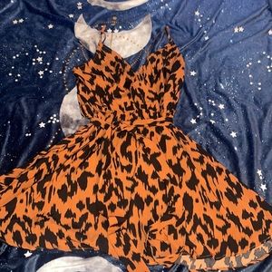 Cheetah dress, super cute!